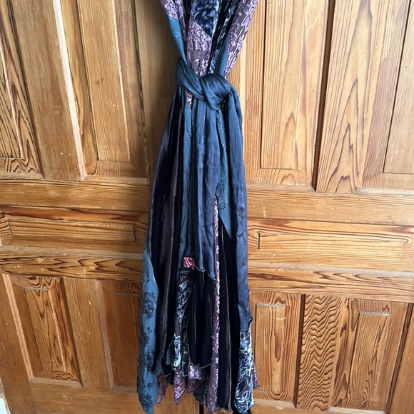 Velvet and lace bohemian Spencer Alexis Dress - Picture 7 of 12